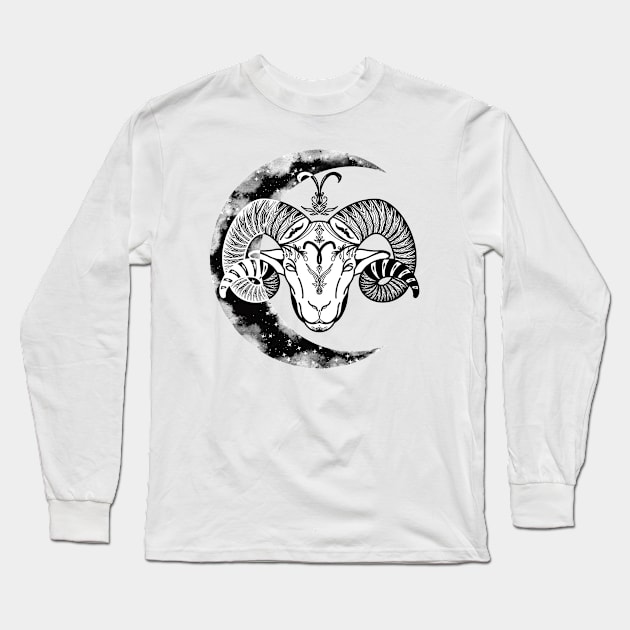 ARIES Long Sleeve T-Shirt by Introvert Home 